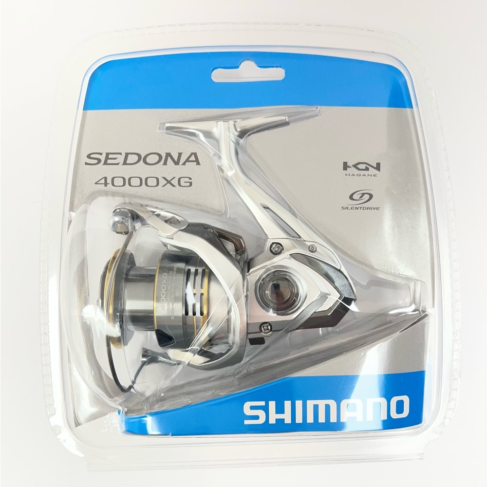 Shimano SEDONA Spinning Reel SE4000XG Fishing Gear 6.2:1 Hagane 3+1 Bearings